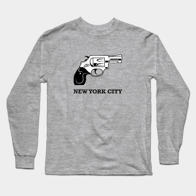 New York City Long Sleeve T-Shirt by Lampaworks Inc.